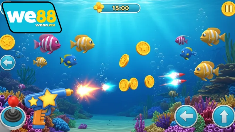 Game Bắn Cá Đổi Thưởng We88 Cực Hot! 3 Hướng dẫn chơi game bắn cá đổi thưởng We88